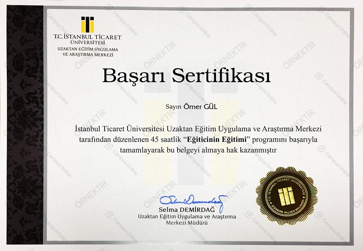 Bir sertifika aldım - bir üniversite seç Bir sertifika aldım - bir üniversite seç