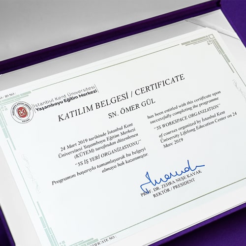 5s Is Yeri Organizasyonu Egitimi Online Egitim Campus Online